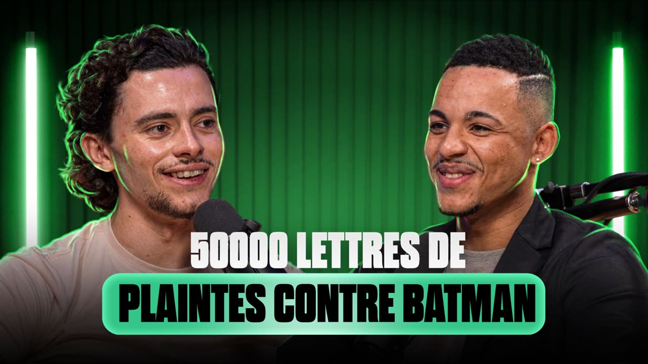 Miniature podcast cinéma : fond vert « 50000 lettres de plaintes contre Batman »